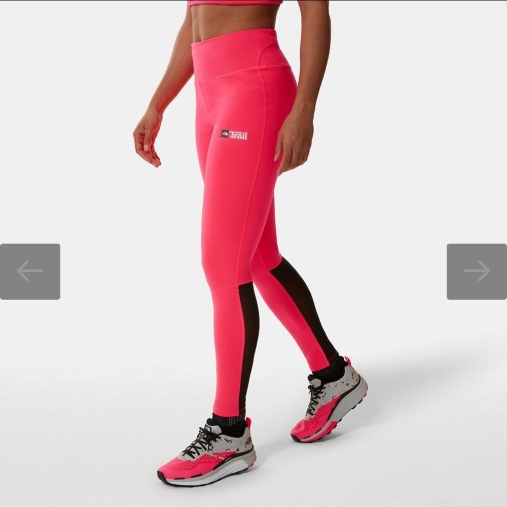 The North Face Movmynt Tight Womens Brilliant Coral Womens Size Medium Leggings